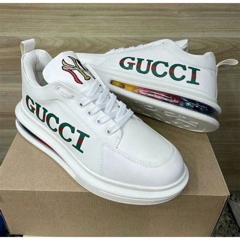 tenis gucci masculino shopee